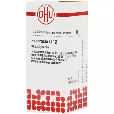 EUPHRASIA D 12 bolletjes, 10 g