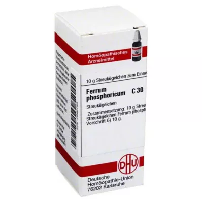 FERRUM PHOSPHORICUM C 30 bolletjes, 10 g FERRUM PHOSPHORICUM C 30 bolletjes, 10 g
