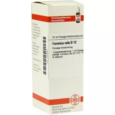 FORMICA RUFA D 12 Verdunning, 20 ml