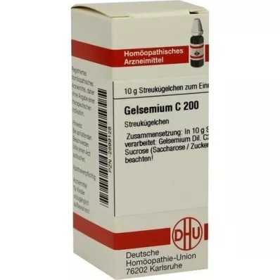 GELSEMIUM C 200 bolletjes, 10 g