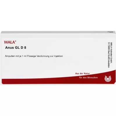 ANUS GL D 8 Ampullen, 10X1 ml