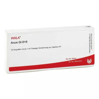 ANUS GL D 15 Ampullen, 10X1 ml ANUS GL D 15 Ampullen, 10X1 ml