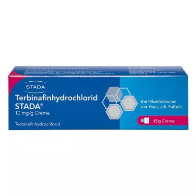 TERBINAFINHYDROCHLORID STADA 10 mg/g crème, 15 g TERBINAFINHYDROCHLORID STADA 10 mg/g crème, 15 g