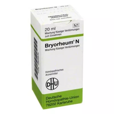 BRYORHEUM N Mengsel, 20 ml BRYORHEUM N Mengsel, 20 ml