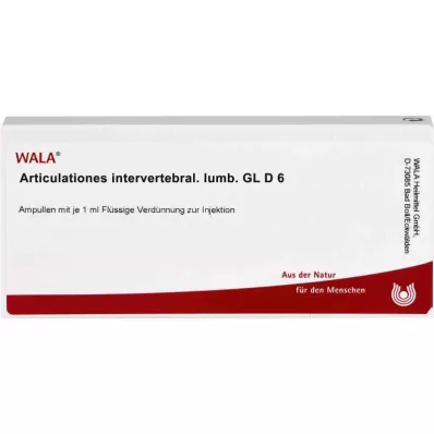 ARTICULATIONES tussenwervel.lumbaal.GL D 6 ampullen, 10X1 ml ARTICULATIONES tussenwervel.lumbaal.GL D 6 ampullen, 10X1 ml