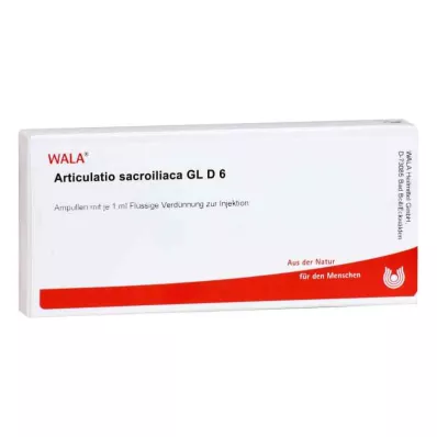 ARTICULATIO sacroiliaca GL D 6 ampullen, 10X1 ml