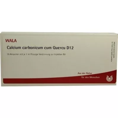 CALCIUM CARBONICUM CUM quercus D 12 ampullen, 10X1 ml