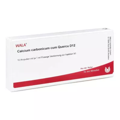 CALCIUM CARBONICUM CUM quercus D 12 ampullen, 10X1 ml CALCIUM CARBONICUM CUM quercus D 12 ampullen, 10X1 ml