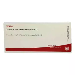 CARDUUS MARIANUS E fructibus D 3 Ampullen, 10X1 ml