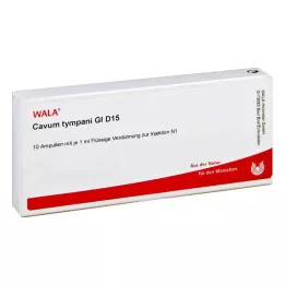 CAVUM tympani GL D 15 ampullen, 10X1 ml