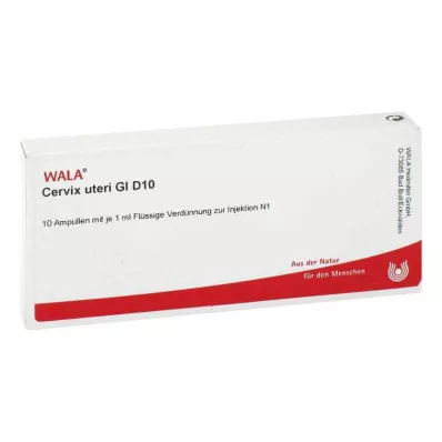CERVIX uteri GL D 10 ampullen, 10X1 ml CERVIX uteri GL D 10 ampullen, 10X1 ml