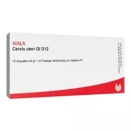 CERVIX uteri GL D 12 ampullen, 10X1 ml