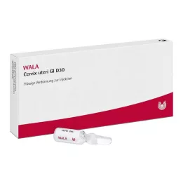 CERVIX uteri GL D 30 ampullen, 10X1 ml