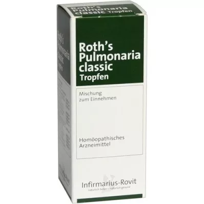 ROTHS Pulmonaria klassieke druppels, 50 ml