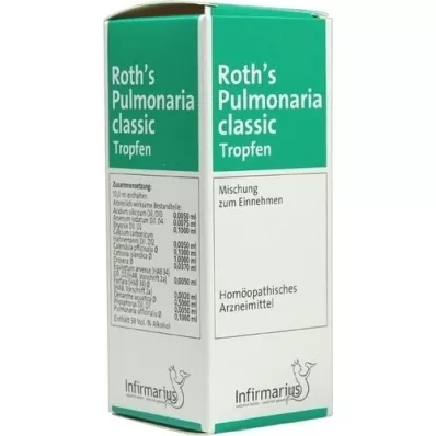 ROTHS Pulmonaria klassieke druppels, 100 ml