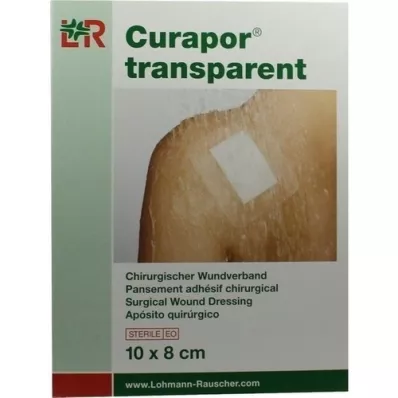 CURAPOR Wondverband steriel transparant 8x10 cm, 5 st