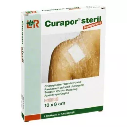 CURAPOR Wondverband steriel transparant 8x10 cm, 5 st