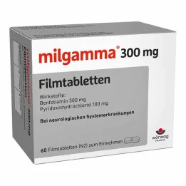 MILGAMMA 300 mg filmomhulde tabletten, 60 st