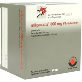 MILGAMMA 300 mg filmomhulde tabletten, 90 st