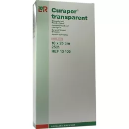 CURAPOR Wondverband steriel transparant 10x25 cm, 25 st