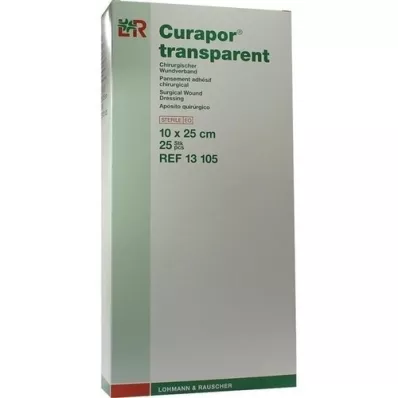 CURAPOR Wondverband steriel transparant 10x25 cm, 25 st