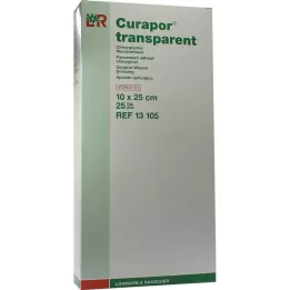 CURAPOR Wondverband steriel transparant 10x25 cm, 25 st
