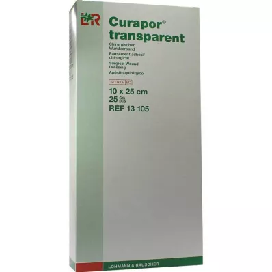 CURAPOR Wondverband steriel transparant 10x25 cm, 25 st CURAPOR Wondverband steriel transparant 10x25 cm, 25 st