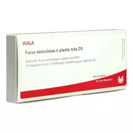 FUCUS VESICULOSUS E planta tota D 3 Ampullen, 10X1 ml