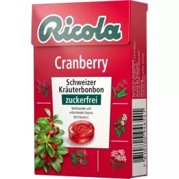 RICOLA o.Z.Box Cranberry Snoepjes, 50 g