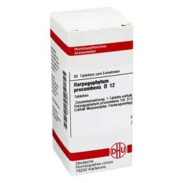 HARPAGOPHYTUM PROCUMBENS D 12 tabletten, 80 stuks