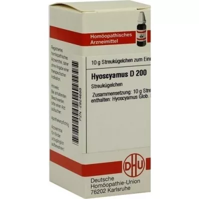 HYOSCYAMUS D 200 bolletjes, 10 g