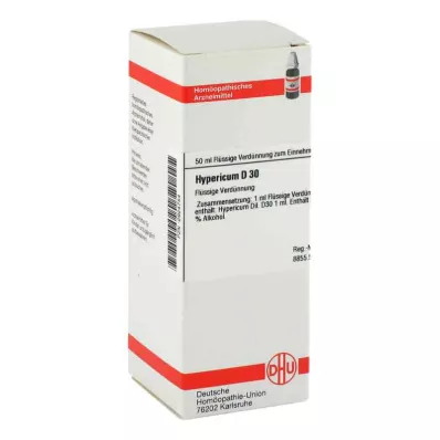HYPERICUM D 30 Verdunning, 50 ml