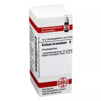 KALIUM BROMATUM D 12 bolletjes, 10 g KALIUM BROMATUM D 12 bolletjes, 10 g