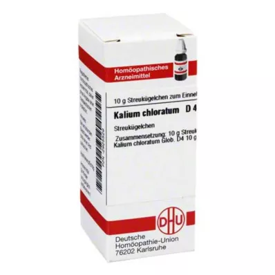KALIUM CHLORATUM D 4 bolletjes, 10 g
