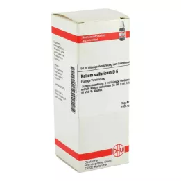 KALIUM SULFURICUM D 6 Verdunning, 50 ml