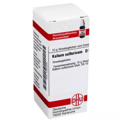 KALIUM SULFURICUM D 6 bolletjes, 10 g KALIUM SULFURICUM D 6 bolletjes, 10 g