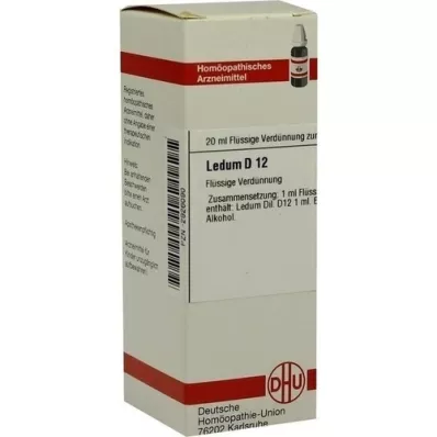 LEDUM D 12 Verdunning, 20 ml