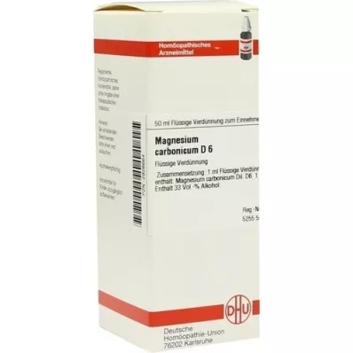 MAGNESIUM CARBONICUM D 6 Verdunning, 50 ml