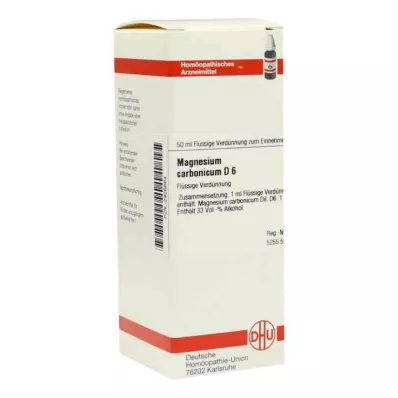 MAGNESIUM CARBONICUM D 6 Verdunning, 50 ml