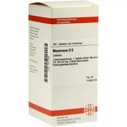 MEZEREUM D 6 tabletten, 200 stuks