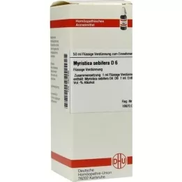 MYRISTICA SEBIFERA D 6 Verdunning, 50 ml