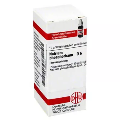 NATRIUM PHOSPHORICUM D 6 bolletjes, 10 g NATRIUM PHOSPHORICUM D 6 bolletjes, 10 g