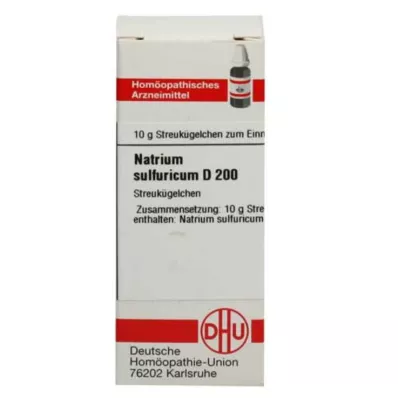 NATRIUM SULFURICUM C 200 bolletjes, 10 g