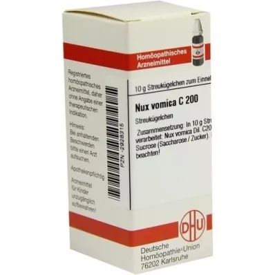 NUX VOMICA C 200 bolletjes, 10 g