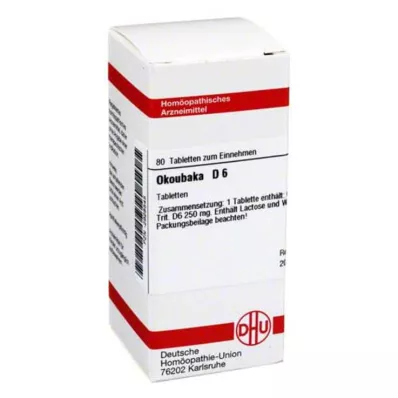 OKOUBAKA D 6 tabletten, 80 stuks