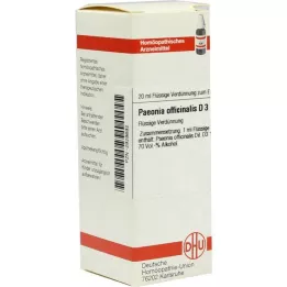 PAEONIA OFFICINALIS D 3 Verdunning, 20 ml