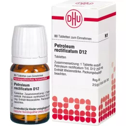 PETROLEUM RECTIFICATUM D 12 tabletten, 80 stuks