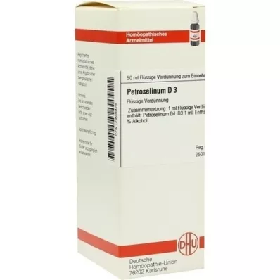 PETROSELINUM D 3 Verdunning, 50 ml