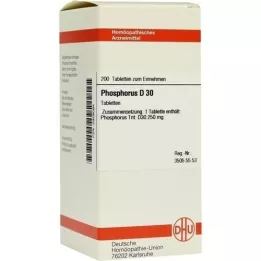 PHOSPHORUS D 30 tabletten, 200 stuks