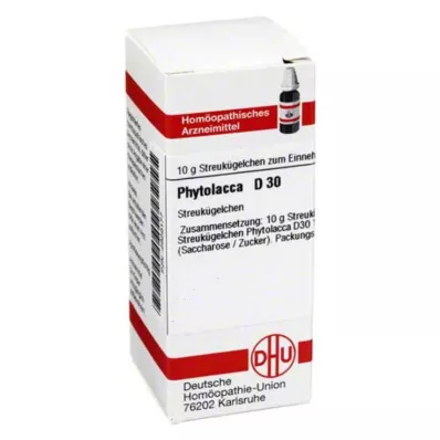 PHYTOLACCA D 30 bolletjes, 10 g PHYTOLACCA D 30 bolletjes, 10 g